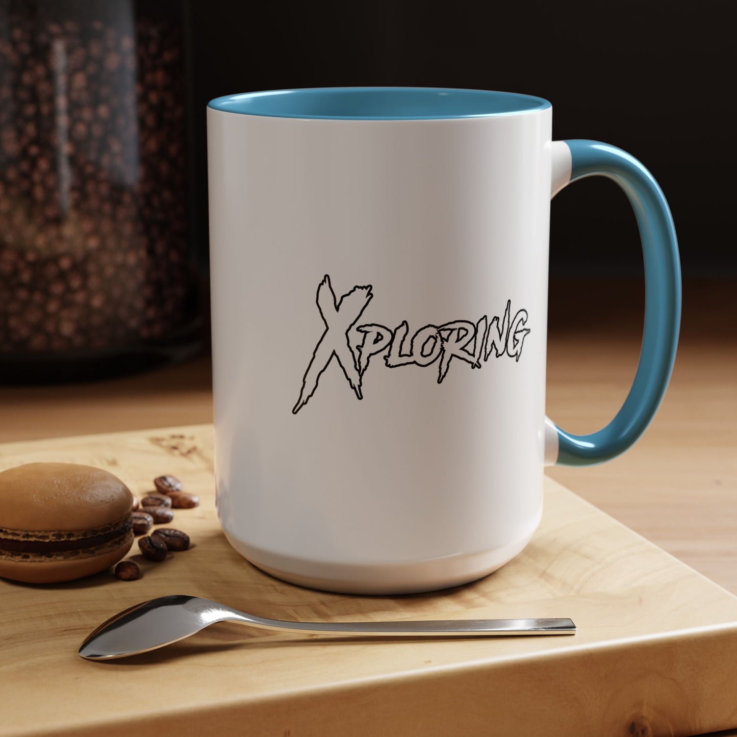 Stylish Accent Coffee Mug for Cozy Mornings, Black Handle Mug, Perfect for Gifts, Kitchen Decor, Home Office Essentials