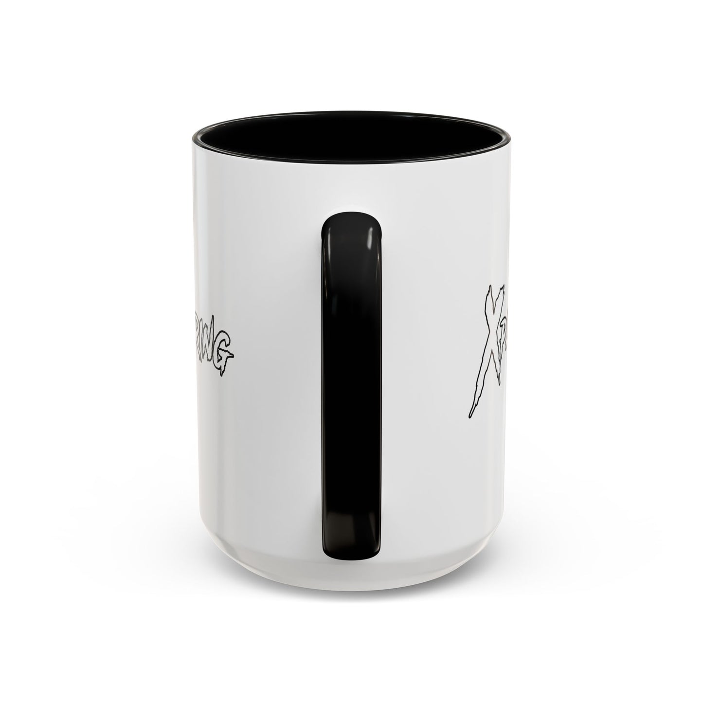 Stylish Accent Coffee Mug for Cozy Mornings, Black Handle Mug, Perfect for Gifts, Kitchen Decor, Home Office Essentials