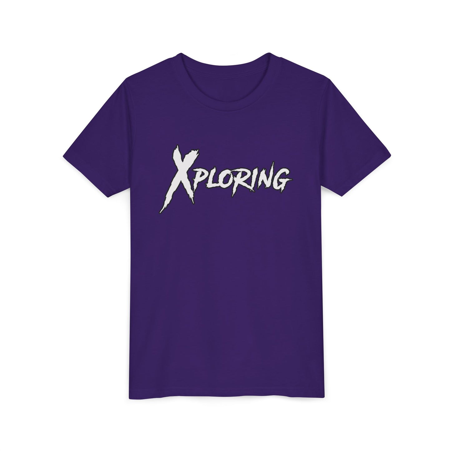Xploring Youth Short Sleeve Tee, Adventure Shirt, Kids' Travel Tee, Outdoor Fun Shirt, Birthday Gift for Boys, Exploration Apparel