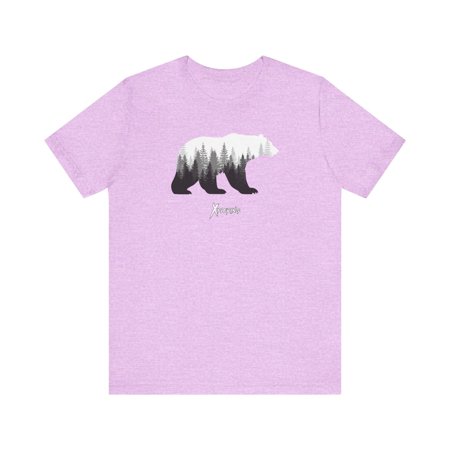 Xploring Wildlife Adventure Bear Tee | Unisex Casual T-Shirt for Nature Lovers, Outdoor Enthusiasts, Gift for Hikers & Campers