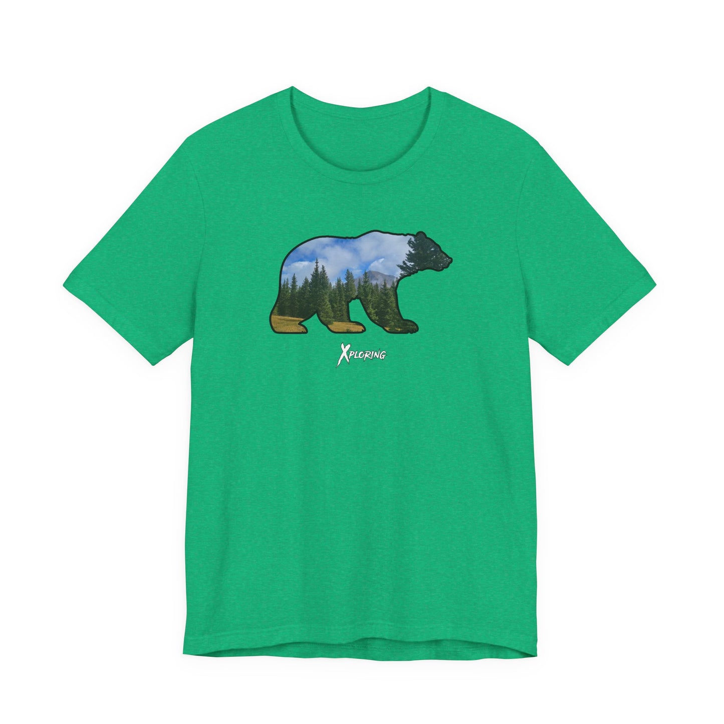 Xploring Bear Tee - Unisex Jersey Short Sleeve Shirt, Outdoor Lover Gift, Wildlife Enthusiast Apparel, Eco-Friendly Fashion, [...]