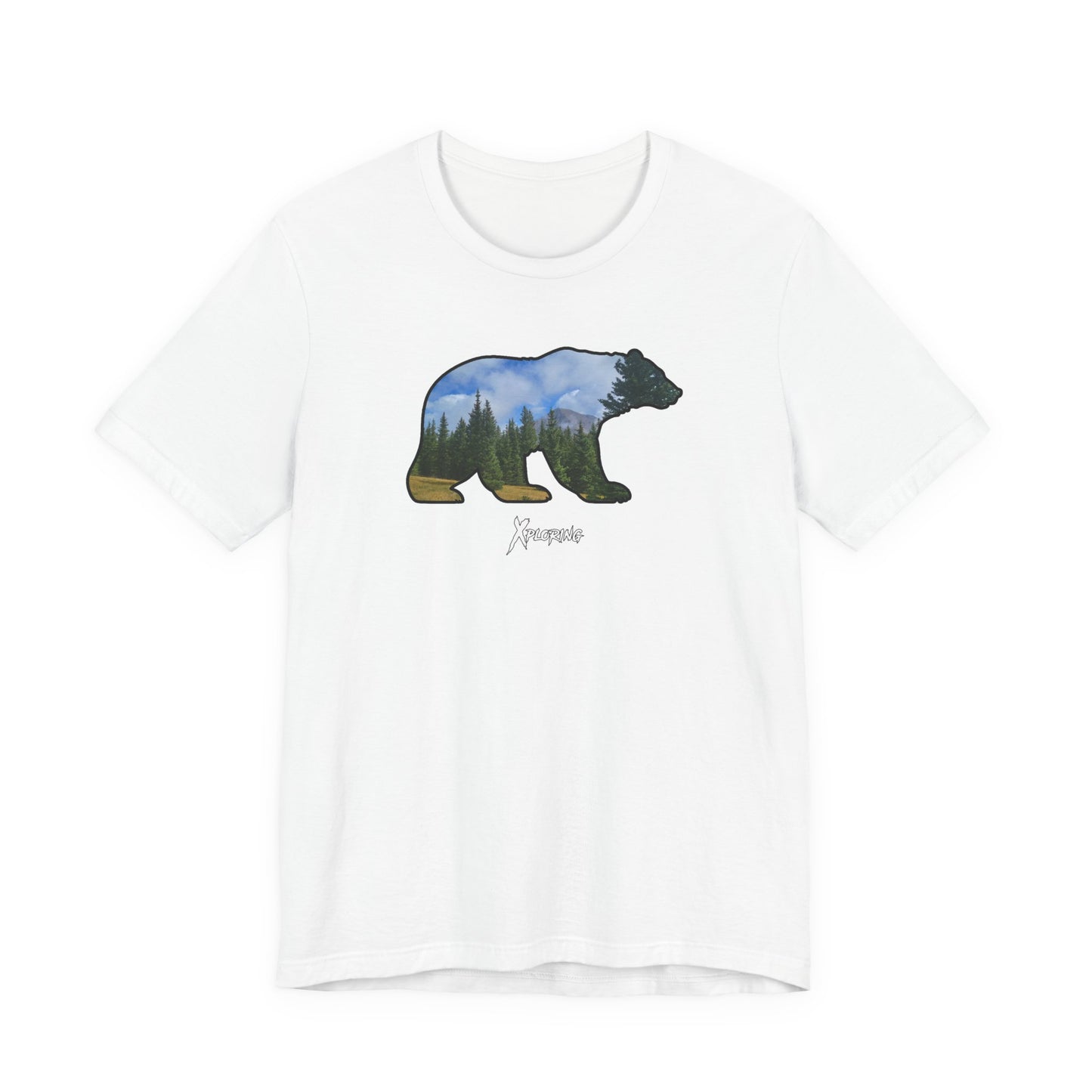 Xploring Bear Tee - Unisex Jersey Short Sleeve Shirt, Outdoor Lover Gift, Wildlife Enthusiast Apparel, Eco-Friendly Fashion, [...]