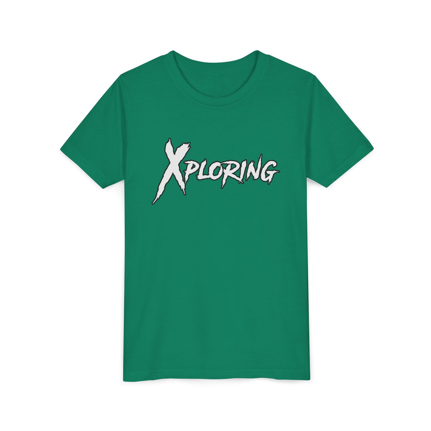 Xploring Youth Short Sleeve Tee, Adventure Shirt, Kids' Travel Tee, Outdoor Fun Shirt, Birthday Gift for Boys, Exploration Apparel