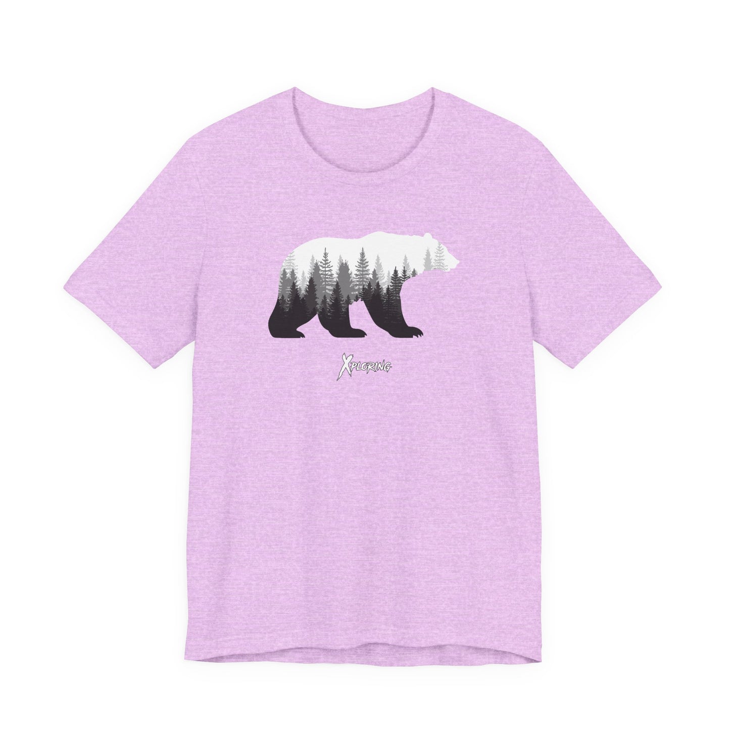Xploring Wildlife Adventure Bear Tee | Unisex Casual T-Shirt for Nature Lovers, Outdoor Enthusiasts, Gift for Hikers & Campers
