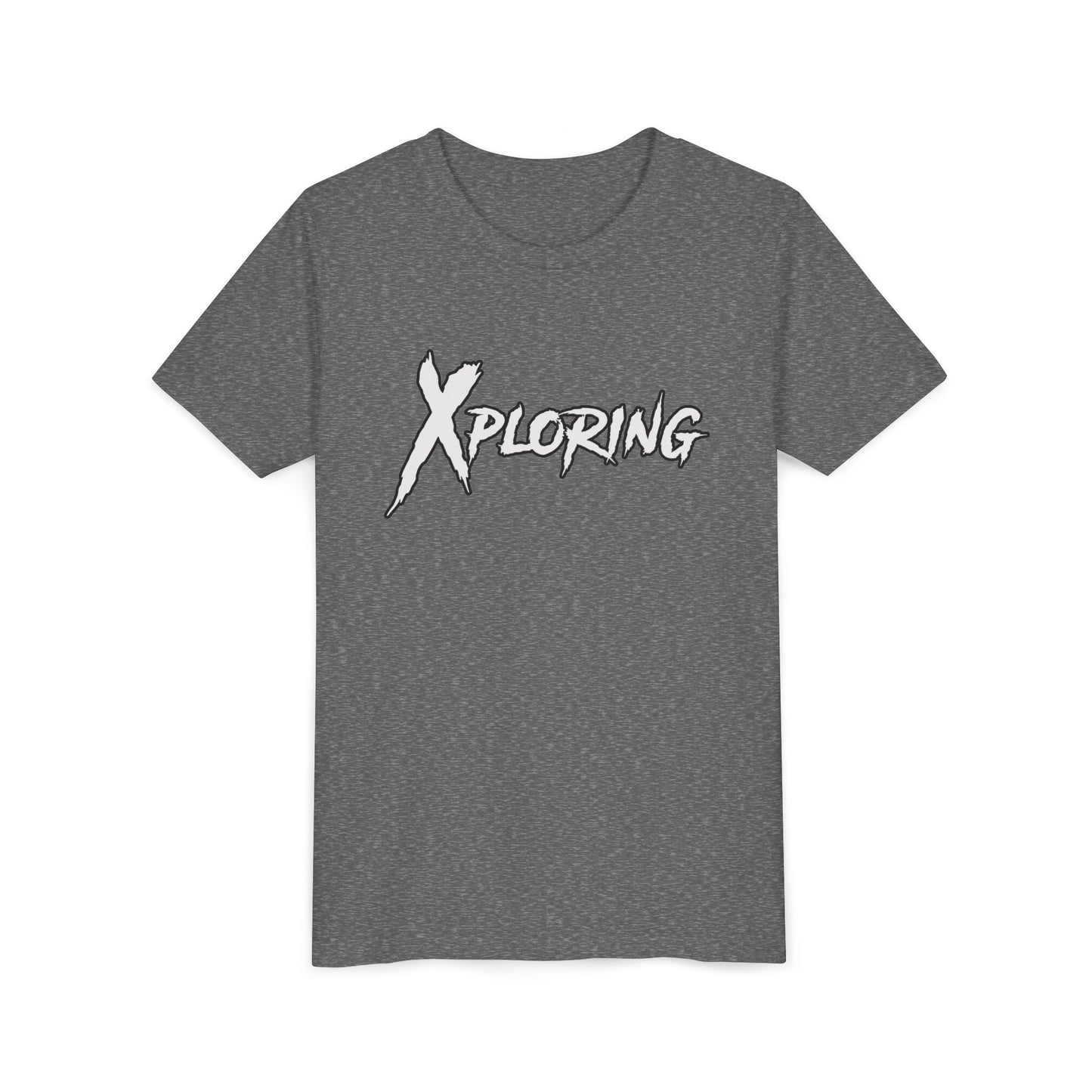 Xploring Youth Short Sleeve Tee, Adventure Shirt, Kids' Travel Tee, Outdoor Fun Shirt, Birthday Gift for Boys, Exploration Apparel