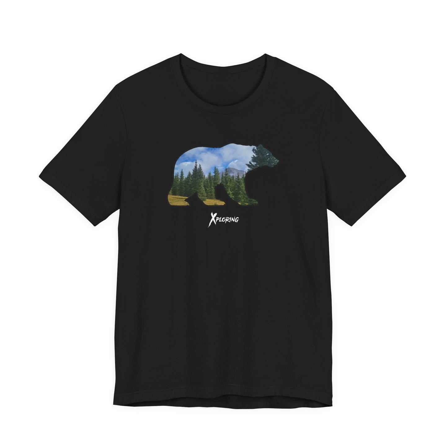 Xploring Bear Tee - Unisex Jersey Short Sleeve Shirt, Outdoor Lover Gift, Wildlife Enthusiast Apparel, Eco-Friendly Fashion, [...]