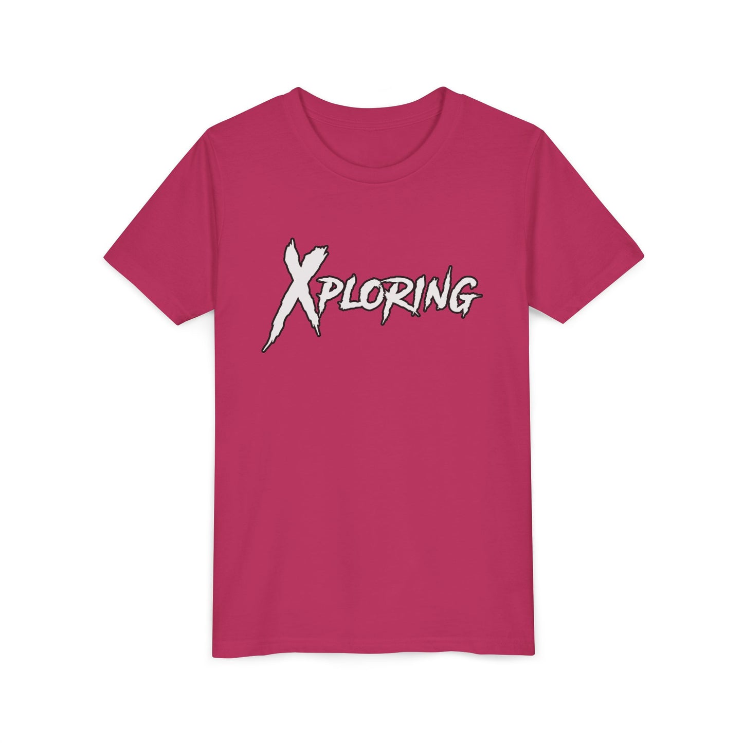 Xploring Youth Short Sleeve Tee, Adventure Shirt, Kids' Travel Tee, Outdoor Fun Shirt, Birthday Gift for Boys, Exploration Apparel