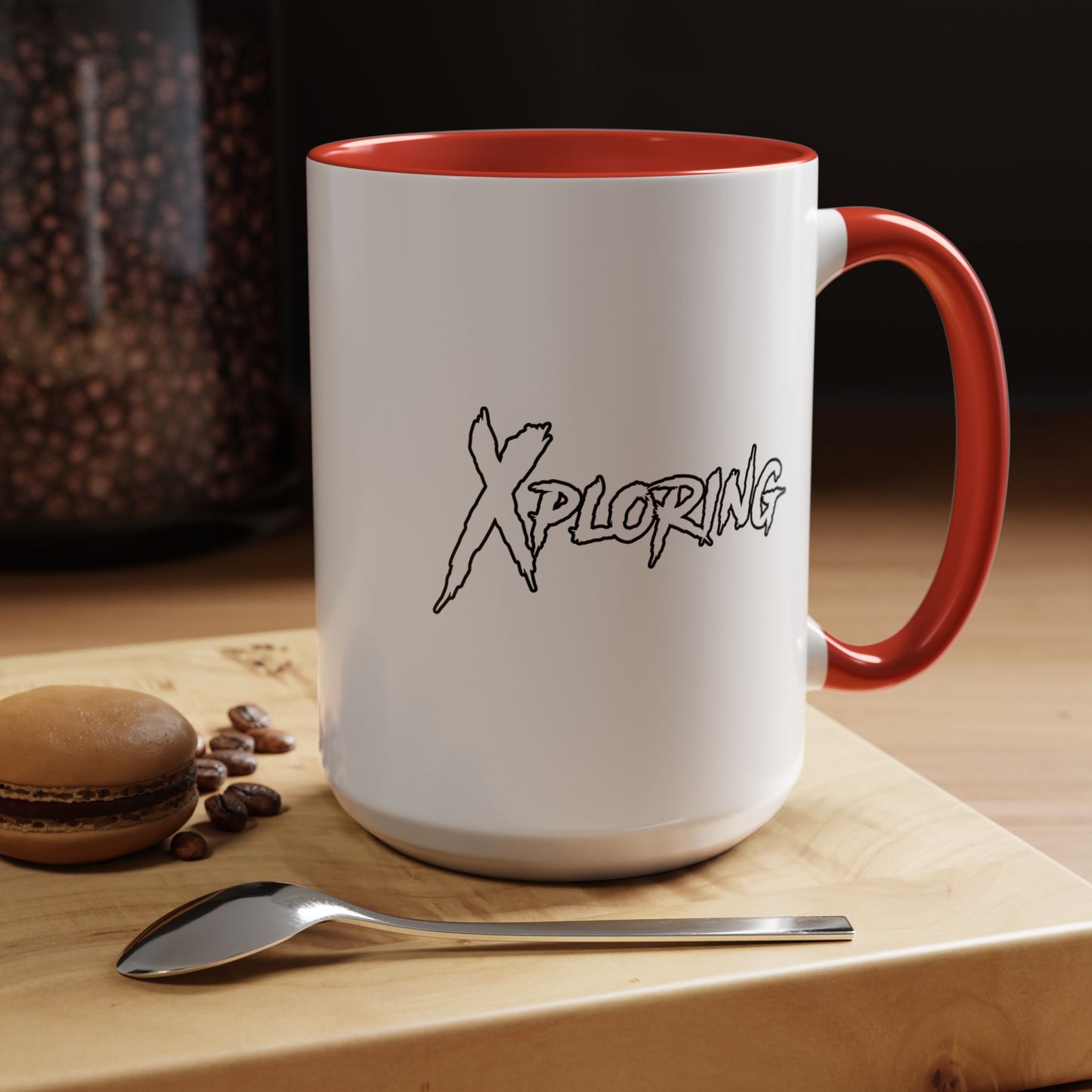 Stylish Accent Coffee Mug for Cozy Mornings, Black Handle Mug, Perfect for Gifts, Kitchen Decor, Home Office Essentials