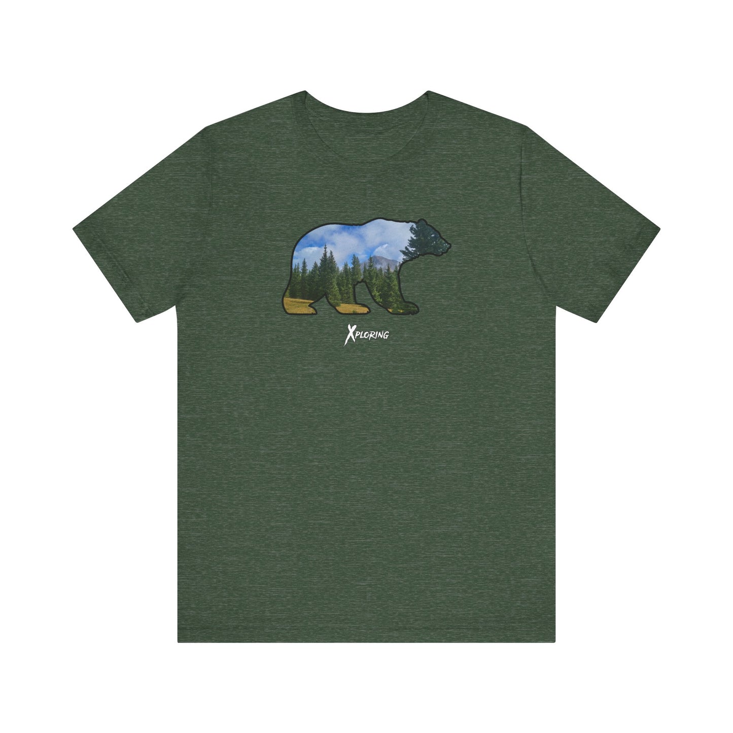 Xploring Bear Tee - Unisex Jersey Short Sleeve Shirt, Outdoor Lover Gift, Wildlife Enthusiast Apparel, Eco-Friendly Fashion, [...]