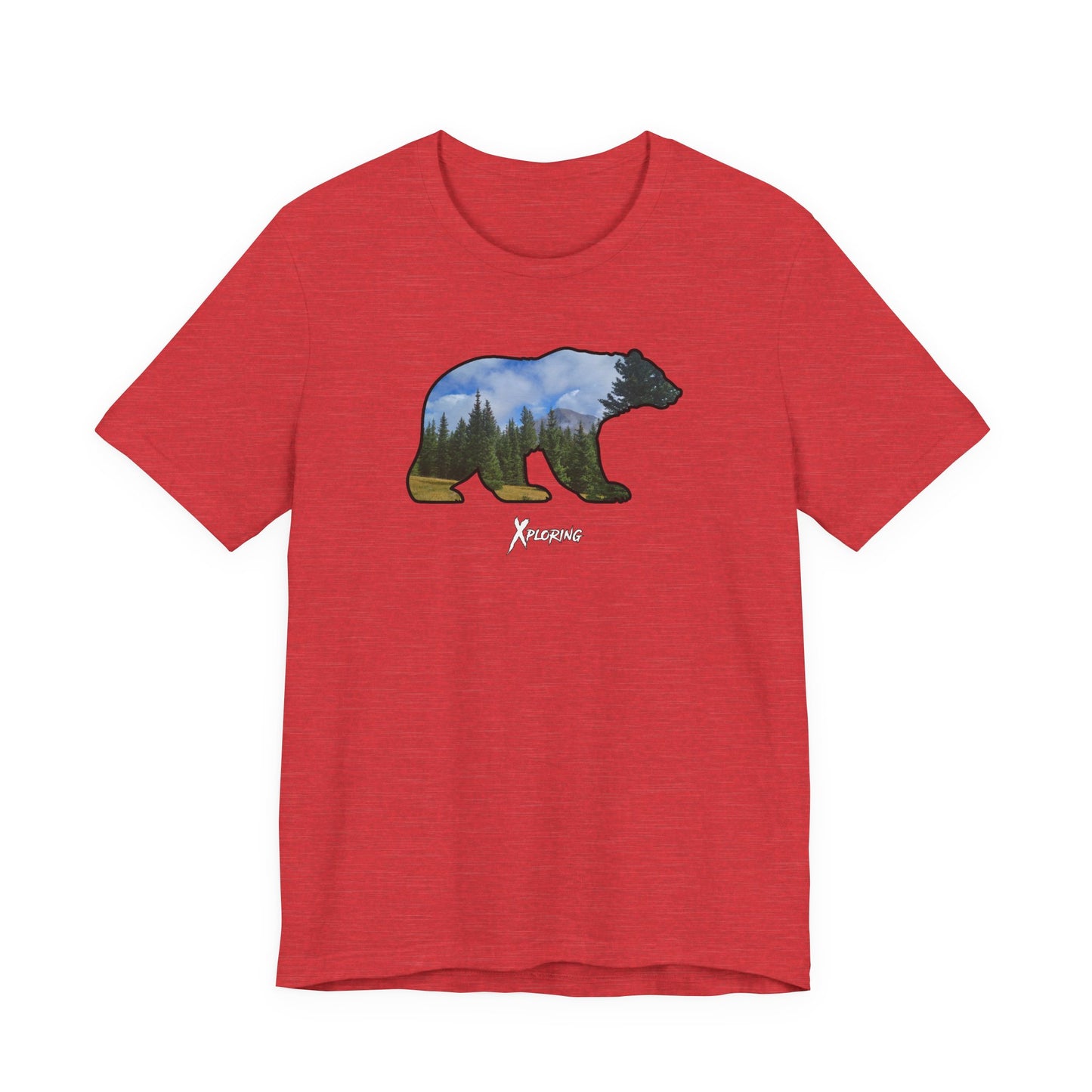 Xploring Bear Tee - Unisex Jersey Short Sleeve Shirt, Outdoor Lover Gift, Wildlife Enthusiast Apparel, Eco-Friendly Fashion, [...]