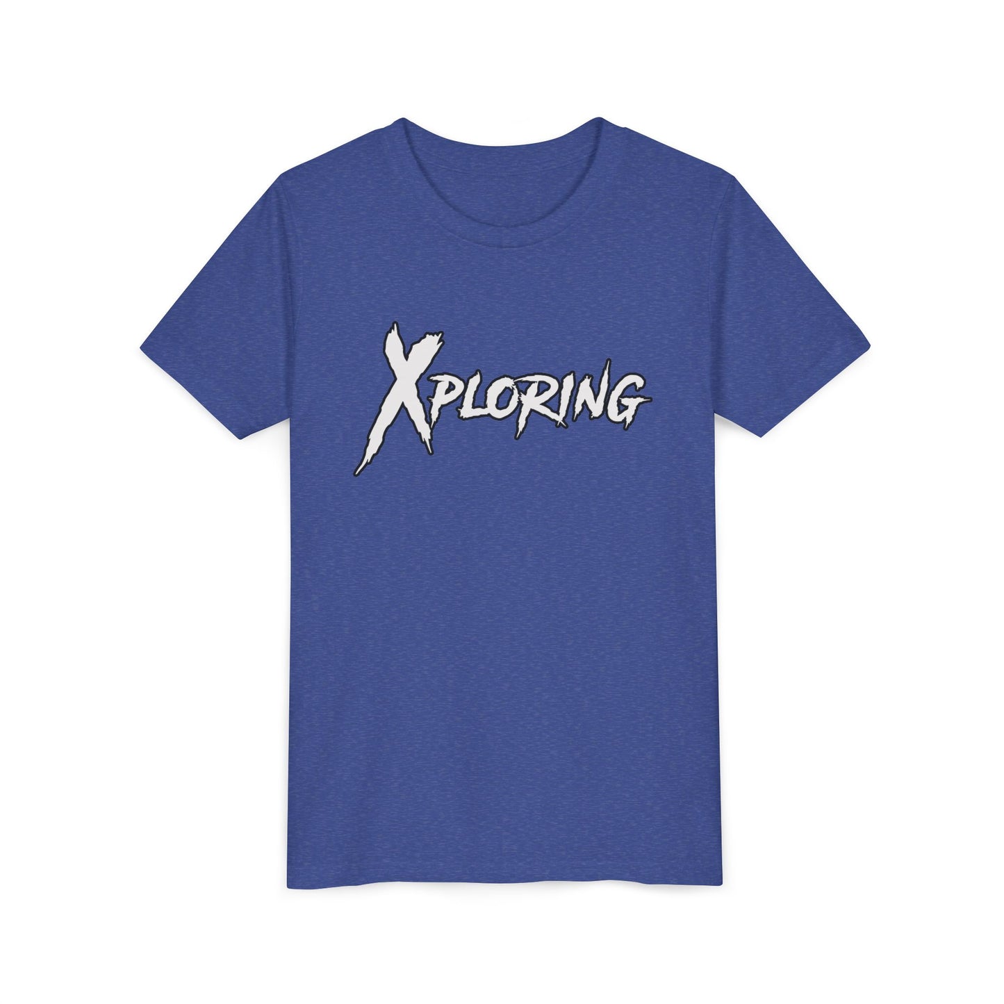 Xploring Youth Short Sleeve Tee, Adventure Shirt, Kids' Travel Tee, Outdoor Fun Shirt, Birthday Gift for Boys, Exploration Apparel
