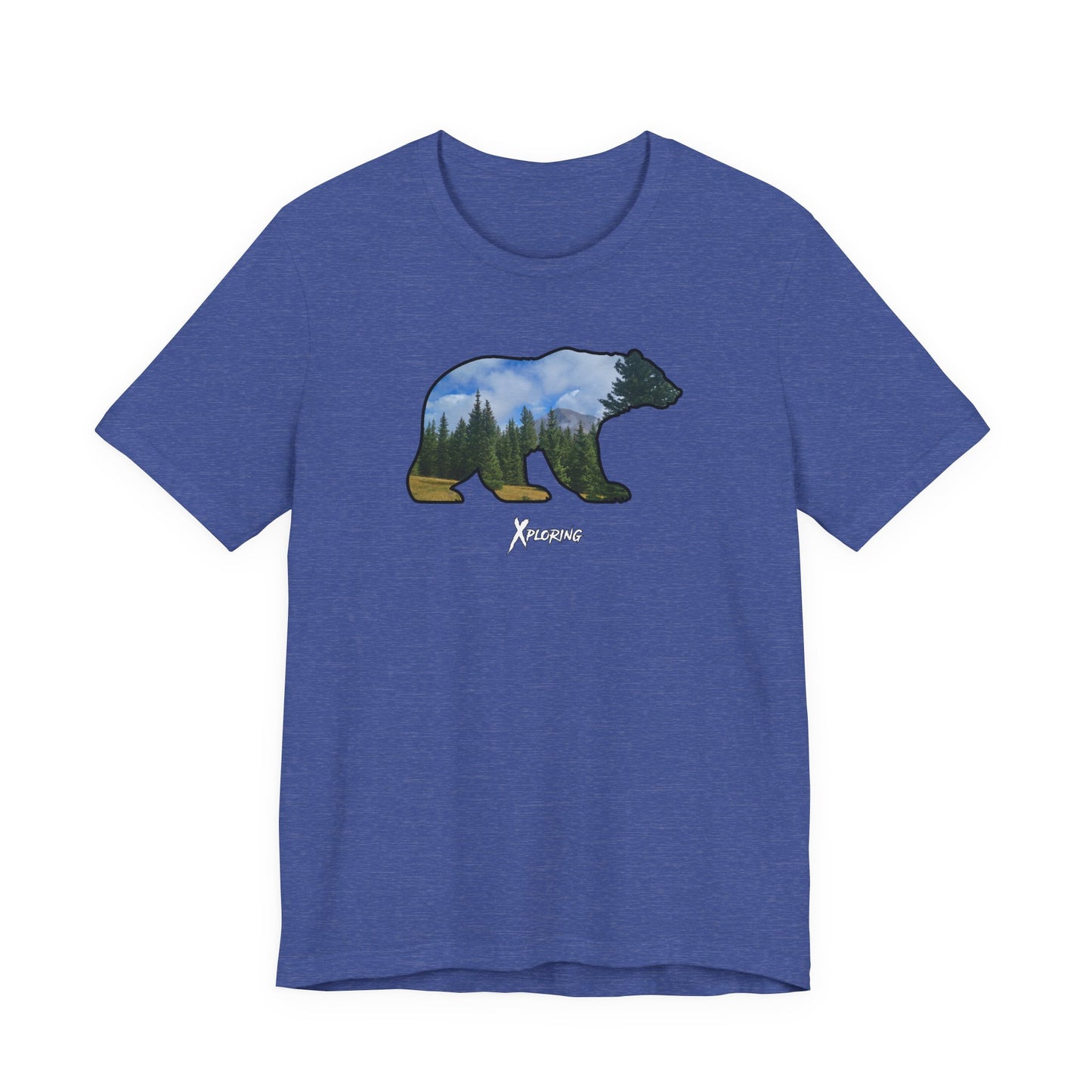 Xploring Bear Tee - Unisex Jersey Short Sleeve Shirt, Outdoor Lover Gift, Wildlife Enthusiast Apparel, Eco-Friendly Fashion, [...]